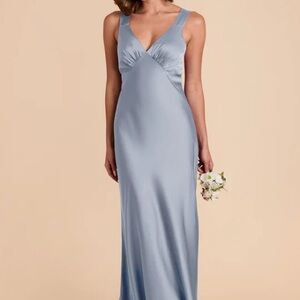 Birdy Grey Light Blue Maxi Dress